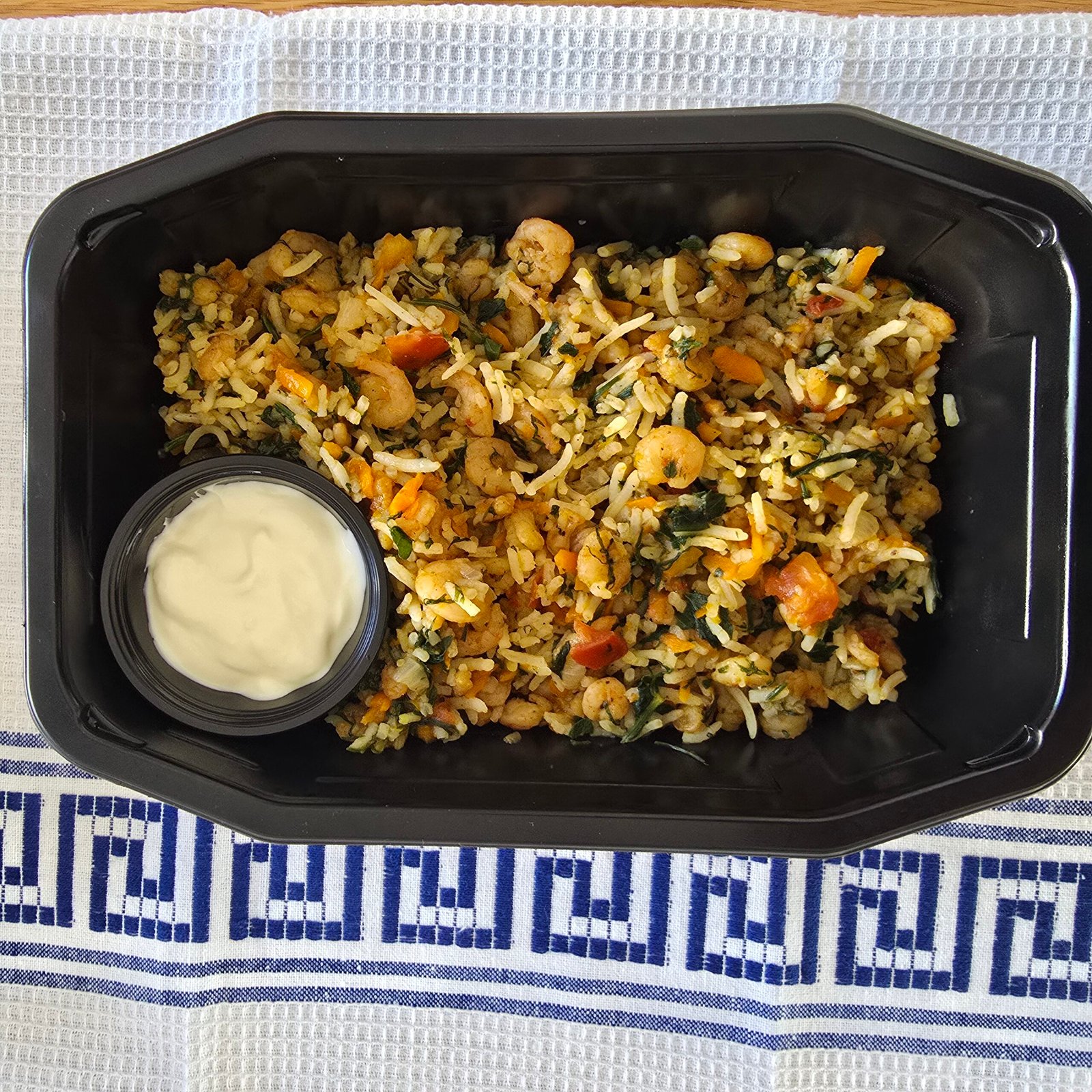 ProteinBox - Shrimpylicious Räkor med ris & grönsaker