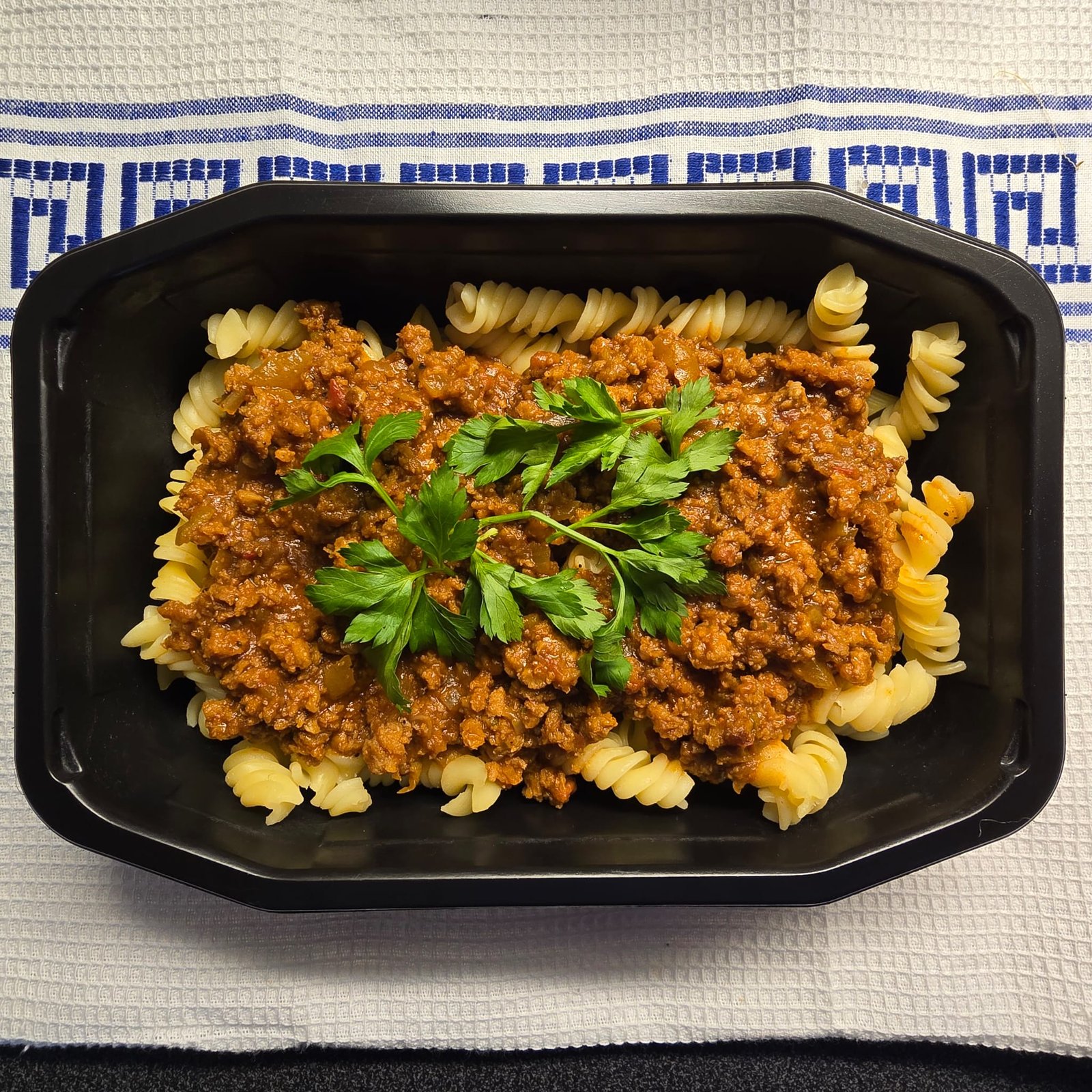 VeggiBox - Vegofärssås & Fusilli