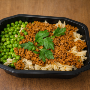 Köttfärssås med Fusilli