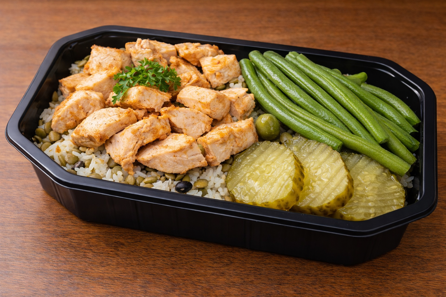 VeggiBox - Veganskt bites med ris